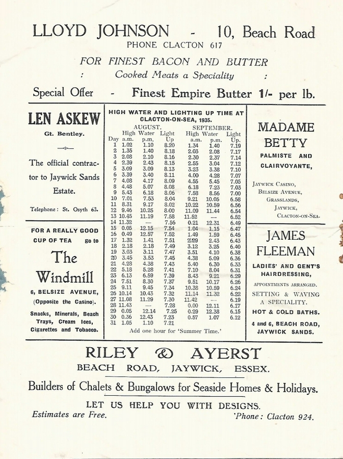 Jaywick Journal, Issue No. 3, page 2